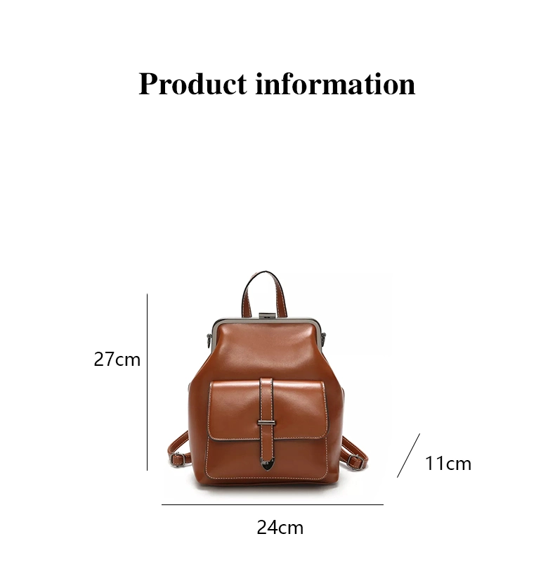 Luxury Hot Sale New Fashion PU Leather Backpack Women Small Backpacks for Teenagers Girls School Bags