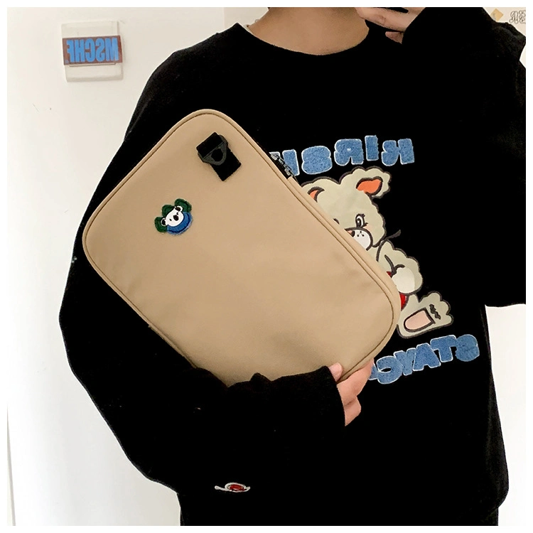 Wholesale Simple and Portable Embroidered Cute Koala Computer Bag Large and Small Laptop Shoulder Bag Protective Case