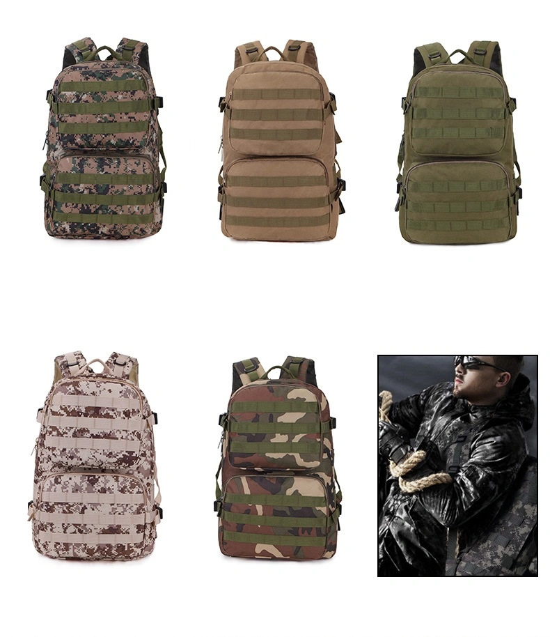 Hiking Charge Pack 3D Tactical Attack Pack Outdoor Sports Pack Camouflage Molle Bag
