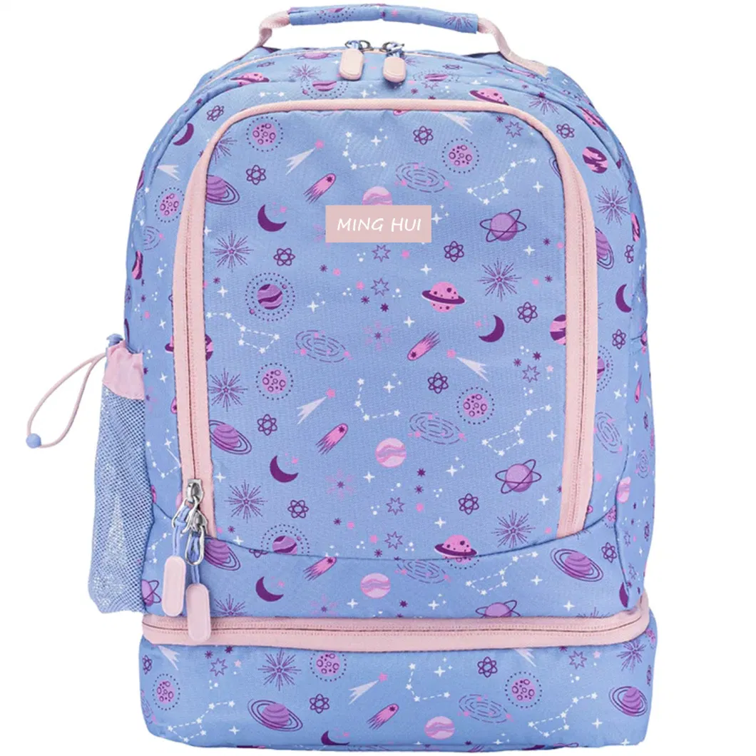Custom Waterproof Kawaii Anime Stylish Children&prime;s School Bag Kids Sublimation Student Teenager Backpack Unisex 2024 for Girl