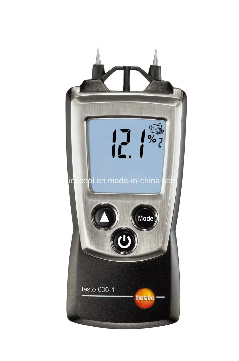 Original Testo 606-1 No. 0560 6060 Materia Moisture Meter for Wood/Cement/Screed