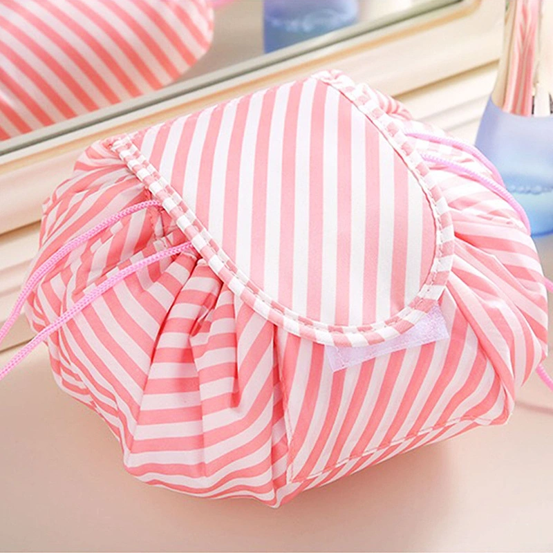 Large Capacity Cosmetic Drawstring Travel Portable Storage Makeup Bag