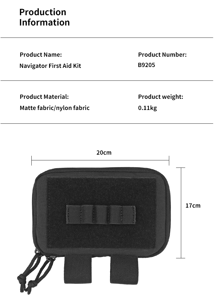 Sabado Tactical Medical Ifak Pouch EMT First Aid Rip-Away Emergency Trauma Portable Survival Pack Compact Med Bag