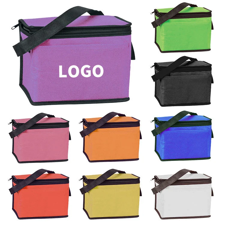Wholesale Custom Non Woven Thermal Kid School Lunch Cooler Bag Freezable Insulated Lunch Tote Bag