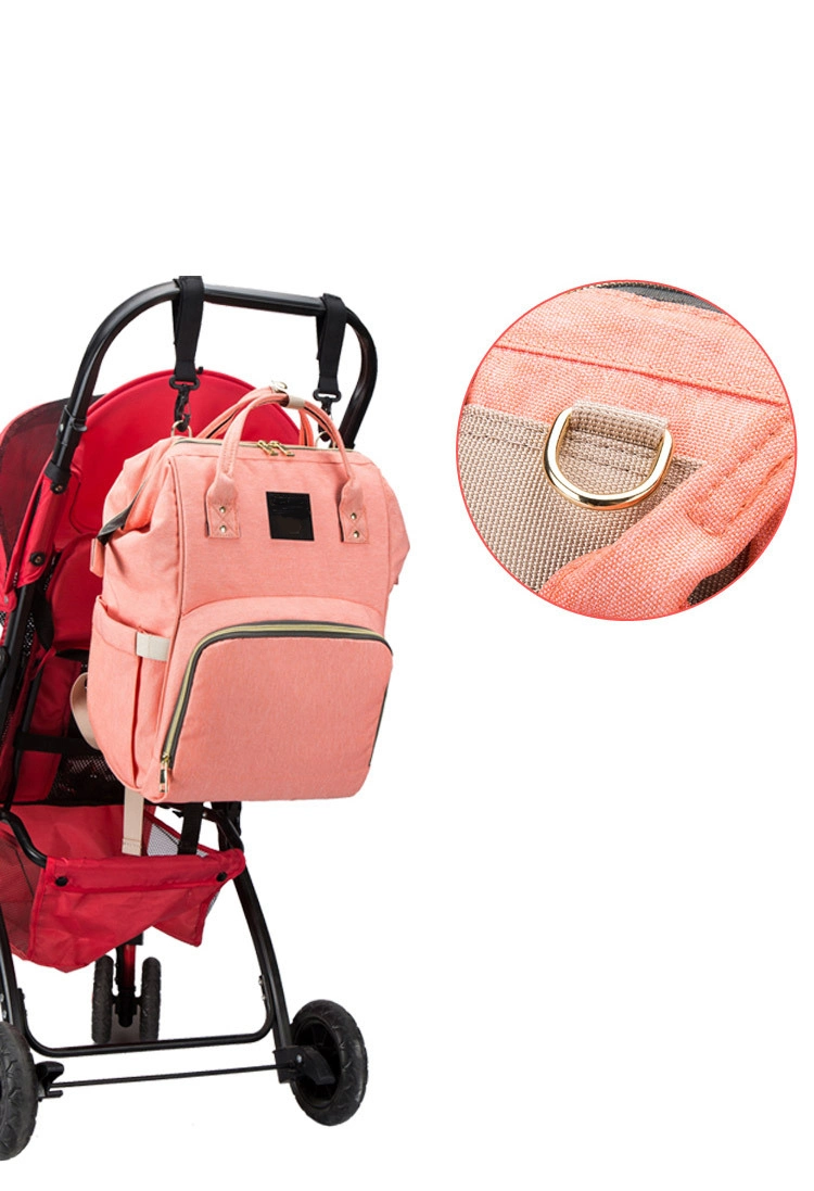 Kid Fashion Mummy Nappy Bag Large Capacity Travel Backpack Baby Diaper Bag