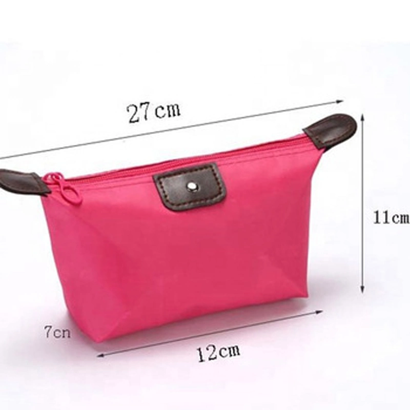 Factory Custom Premium Digital Printing Cosmetics Makeup Pink PU Travel Toiletry Women&prime;s Cosmetic Bag