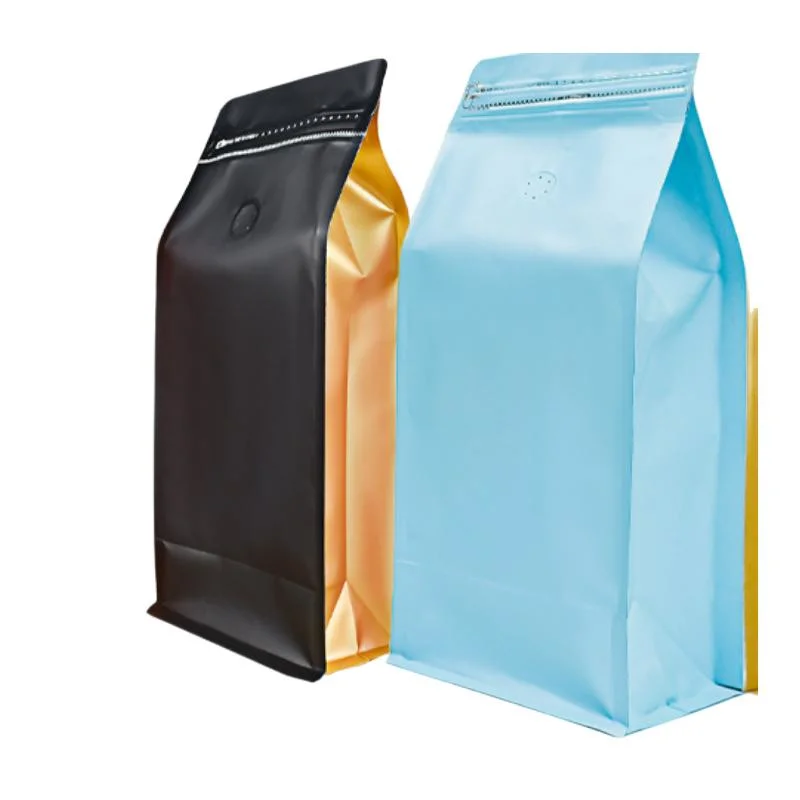 Factory Custom Stand up Plastic Packing Bag Coffee Bag with Zipper