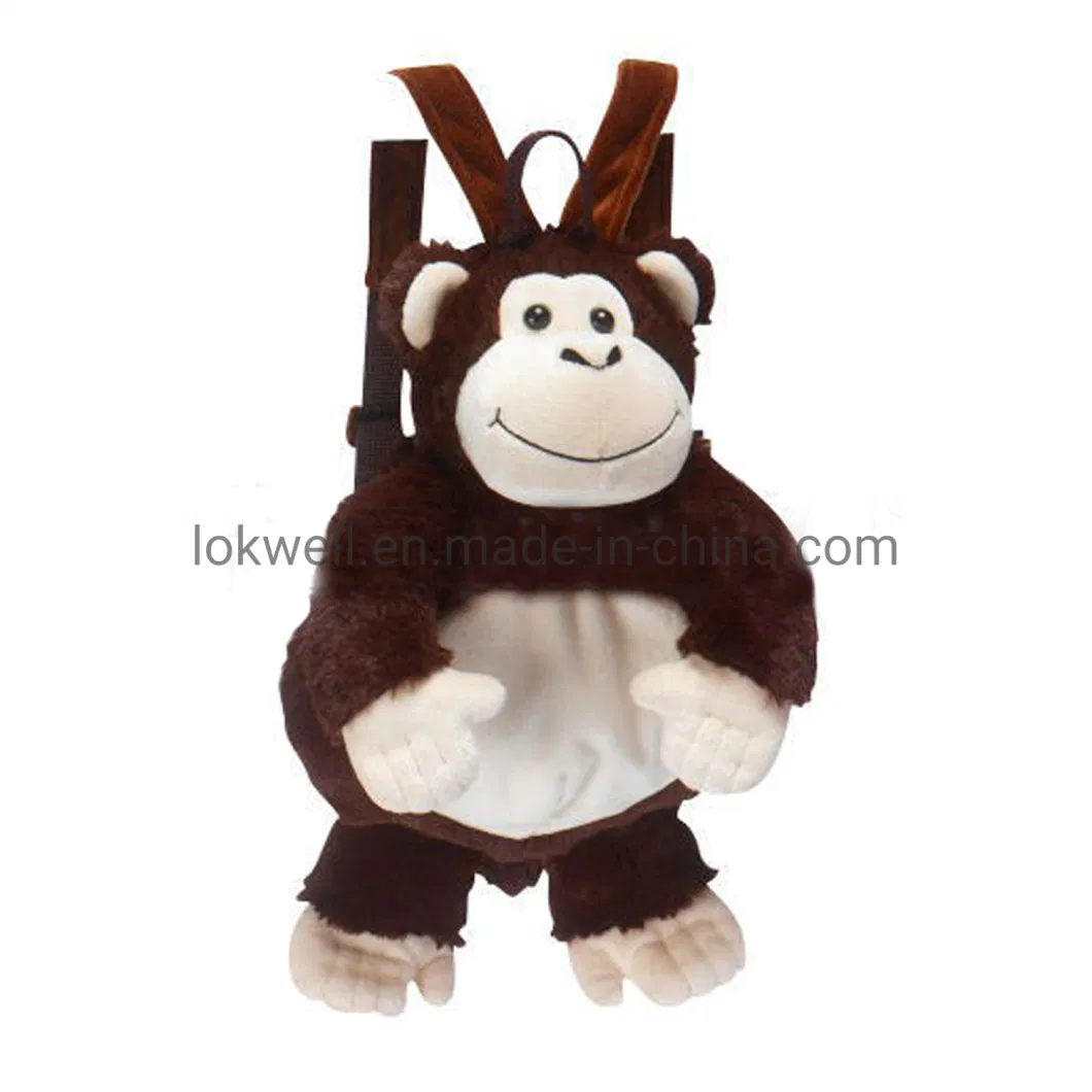 Wholesales Stuffed Animal Plush Backpack for Kids Fashion Bags