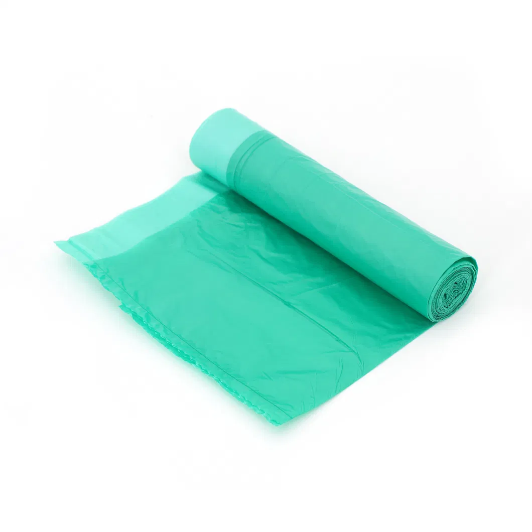 Manufacturer Ziplock Trash Rubbish Compost Biodegradable T-Shirt Heavy Duty HDPE PLA LDPE Dog Poop Diaper Nappy Vest Food Flat Wstring Garbage Plastic Bag