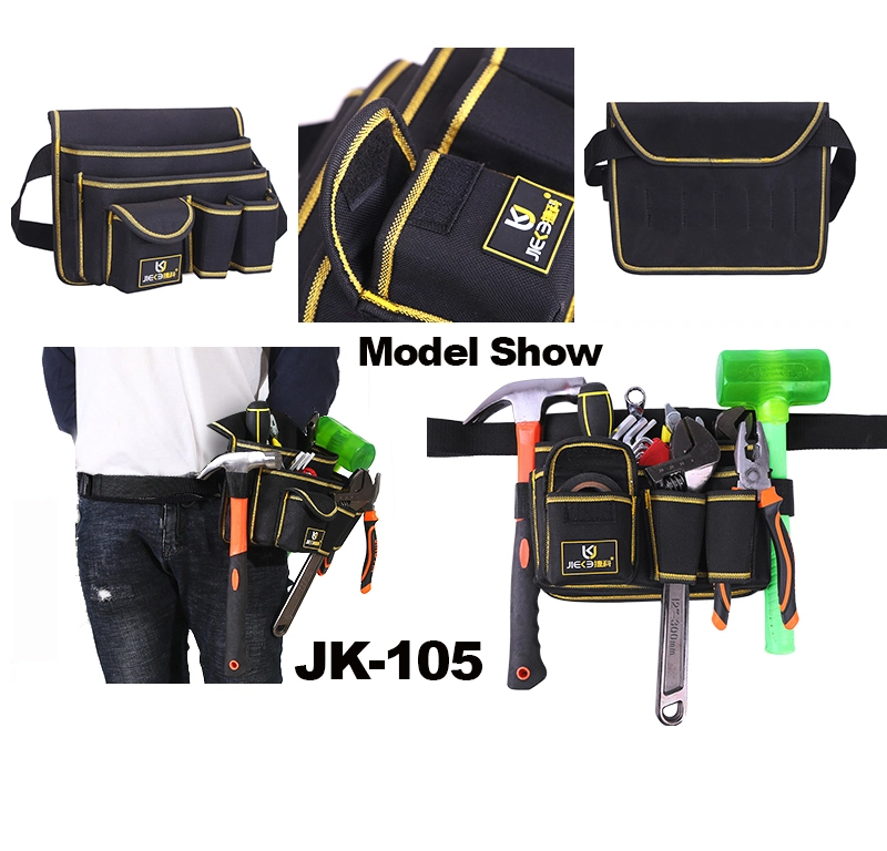 OEM/ODM Customize Oxford Hardware Maintenance Electrician Hand Waist Belt Tool Bag