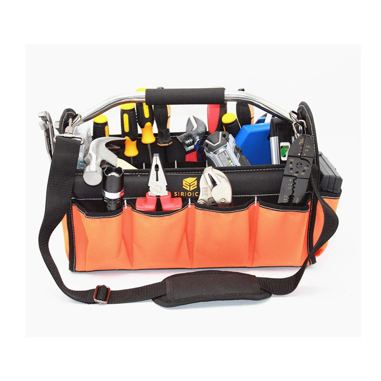 OEM Foldable Folding Portable Car Detailing Tool Bags with Steel Tubular Handle Hot Sale Tool Bag