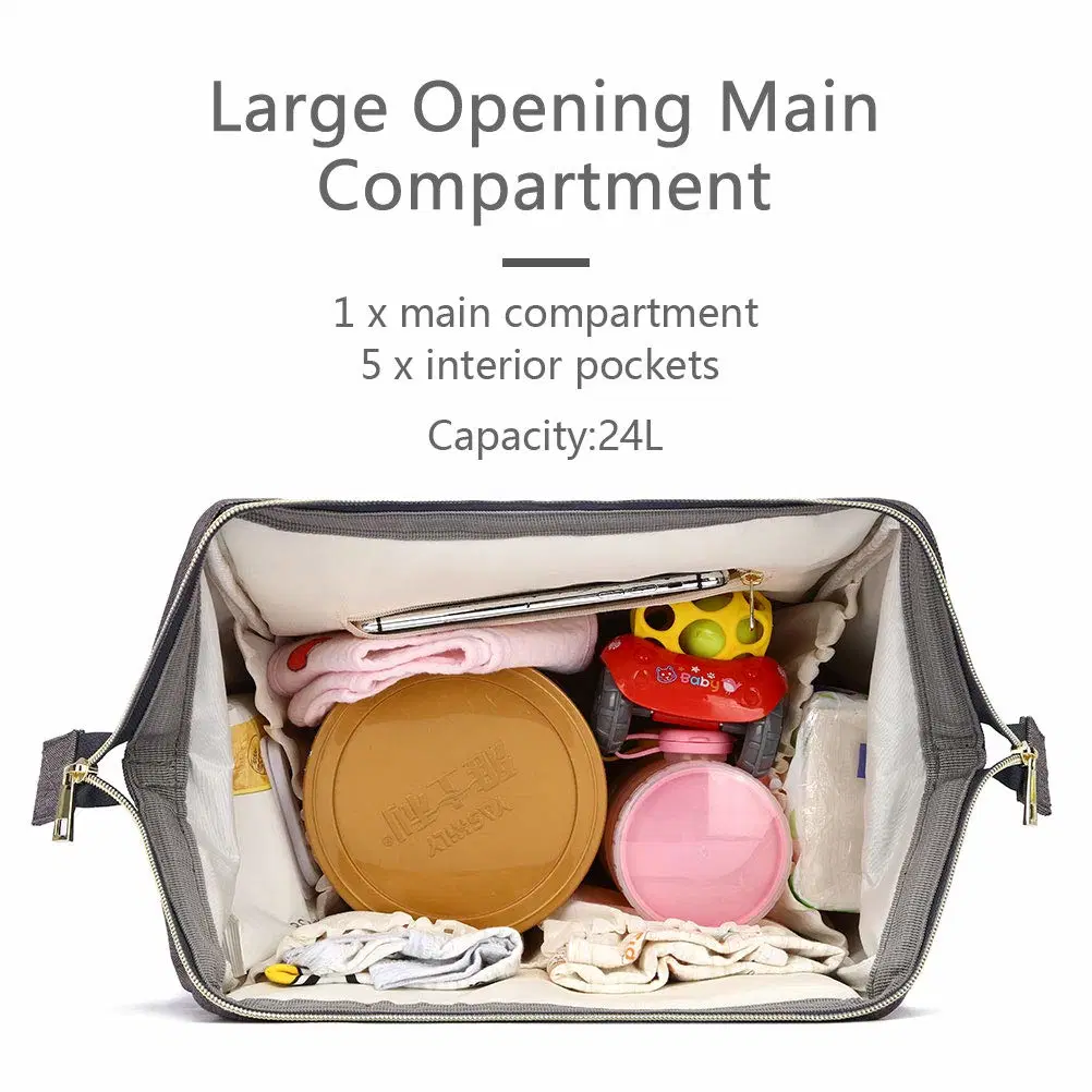 Baby Backpack Nappy Mommy Organiser Portable Diaper Baby Bag for Mom