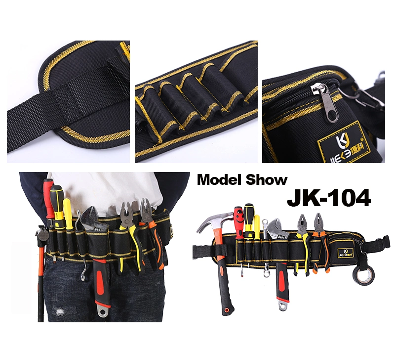 OEM/ODM Customize Oxford Hardware Maintenance Electrician Hand Waist Belt Tool Bag