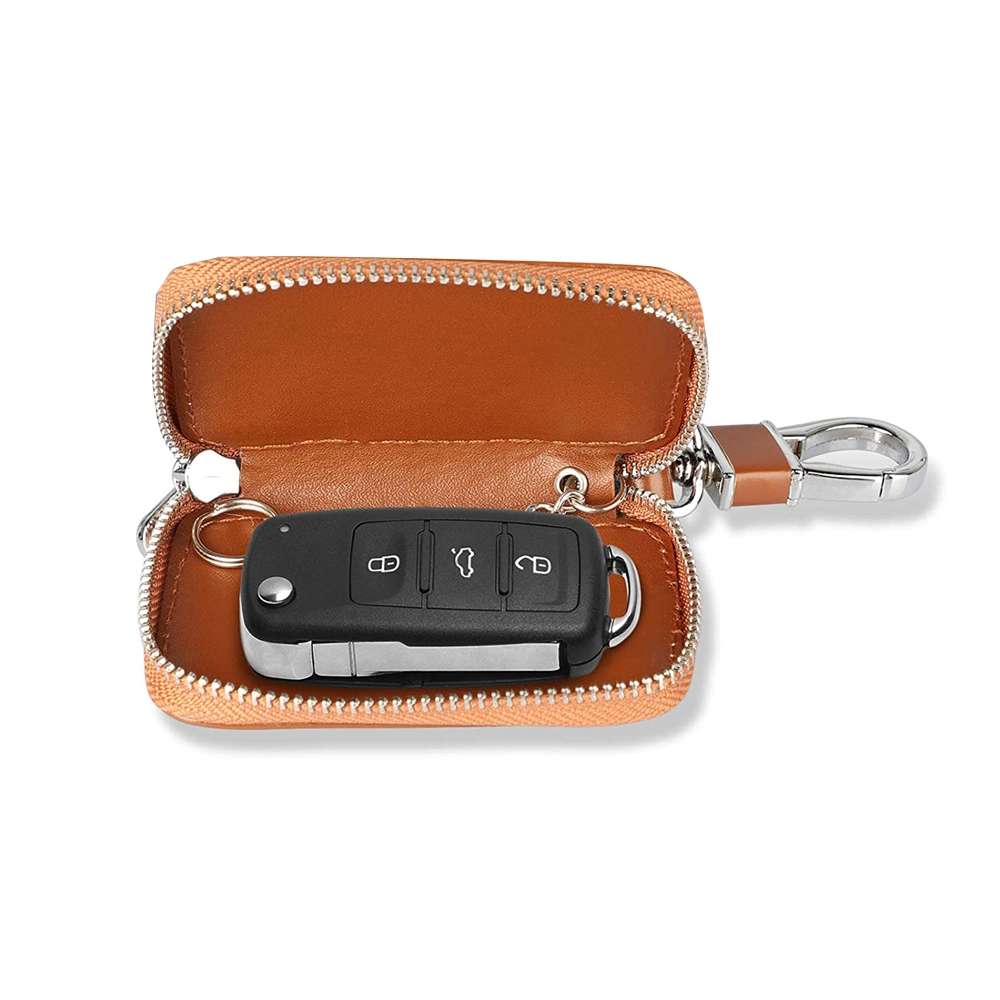 Customized Mini Stoage Bags Fashion Waterproof Key Case Leather Car Key Bag