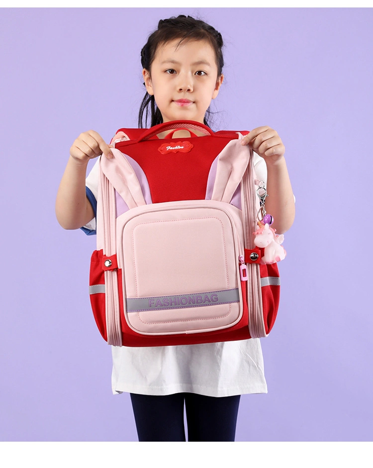 Custom New Children&prime;s Backpack Cute Cartoon Primary Kids School Backpack