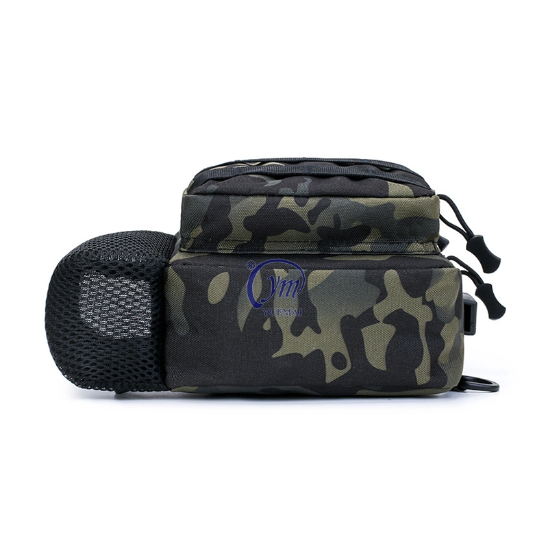Yuemai Hunting Hiking Fashion Men&prime;s Bag Camo Crossbody EDC Utility Everyday Pack Bag