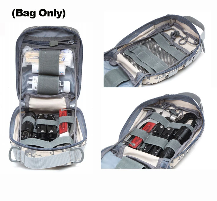 Wholesale Tactical Medical Military Ifak Storage Bag Outdoor Sports Field Car First Aid Kit Bag