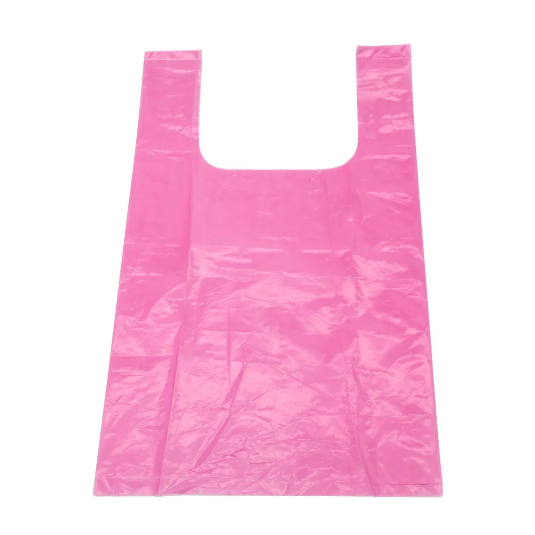 Factory Manufacturer PLA LDPE HDPE Food Packaging Printing Compostable Dog Poop Diaper Water Biodegradable Drawstring Ziplock Garbage T-Shirt Plastic Bag