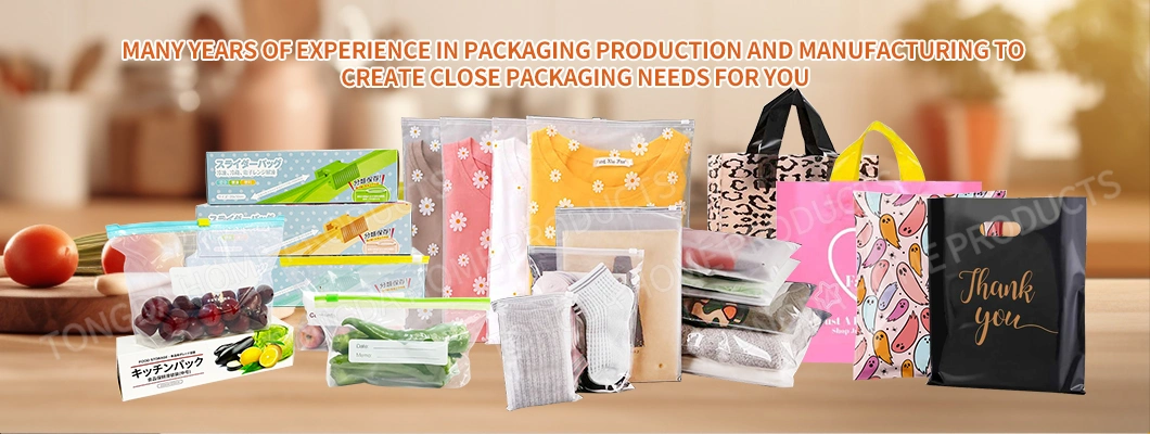 Customized Fruit Snack Storage Freezer Quart Slider Packaging Bag PE Zipper Pouch Tide Proof Sandwich Ziplock Bag Zip Lock Food Packaging Plastic Packing Bags