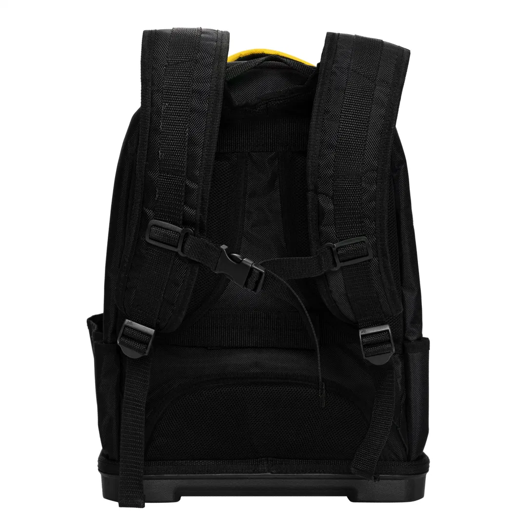 New Style Chinese Supplier Water Resistant Plastic Bottom Backpack Tool Bag