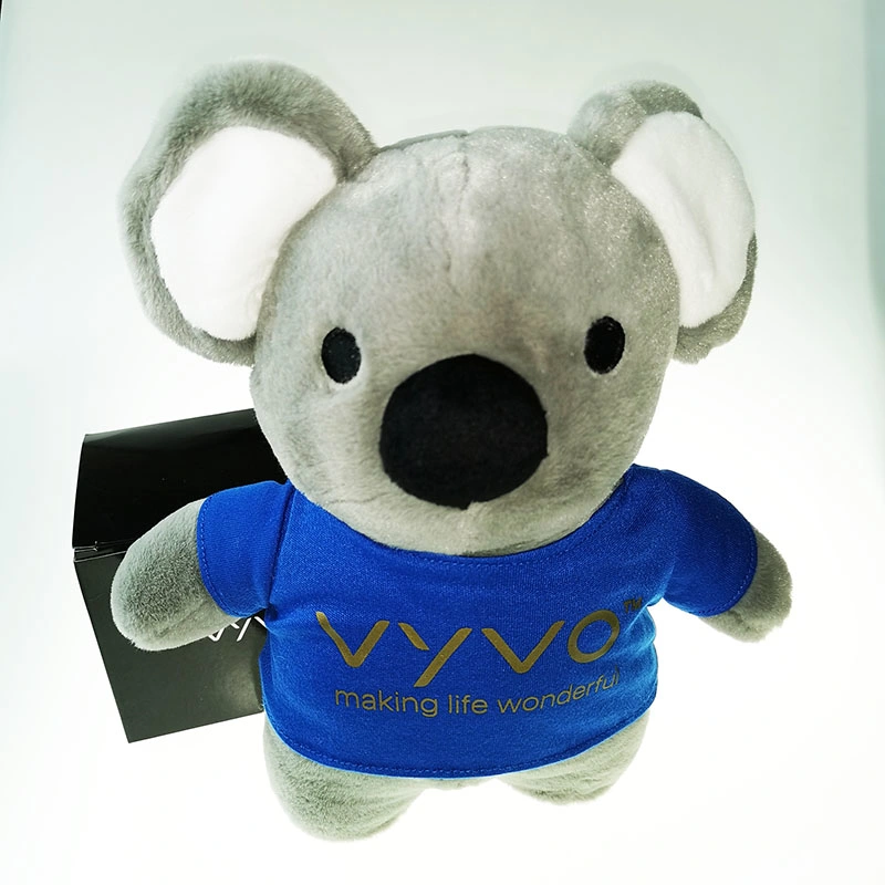 Customized Mascot Koala Toy Plush Keychain Bag Charm Gift