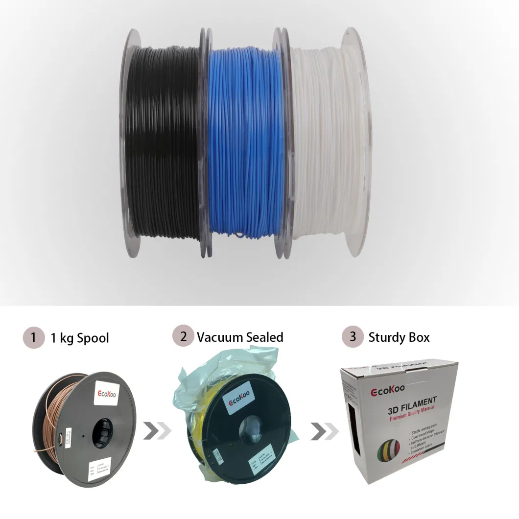 Marble PLA Filament 1.75mm 3D Printing Filament 1 Kg Spool 3D Printer Material