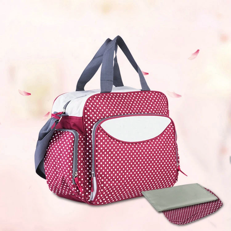 OEM Custom 2022 Mummy Luxury Travel Tote Nappy Maternity Bag Waterproof Baby Diaper Bags for Mothers with Changing Mat