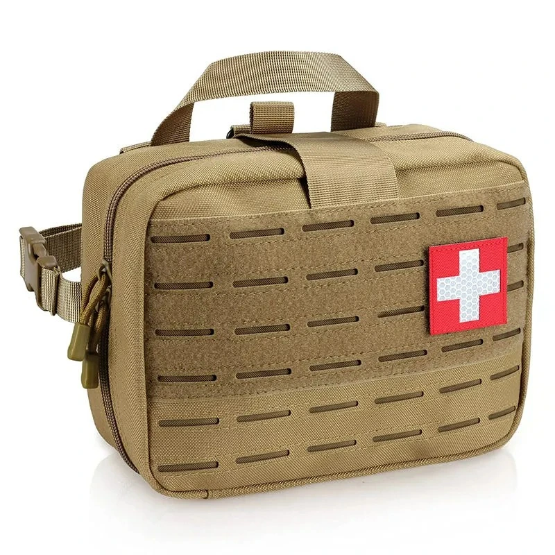 High Quality Outdoor Large Capacity Tactical Medical Pouch First Aid Bag Ifak Molle EMT Detachable Emergency Quick Release Bag