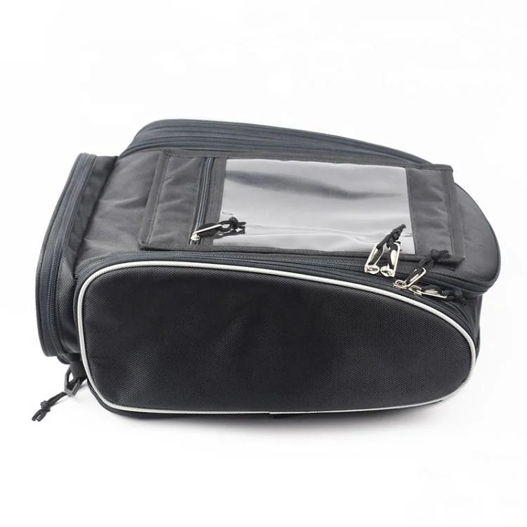 Waterproof Motorcycle Bag Scooter Tool Expandable Bag Magnetic Fuel Tank Bag Outdoor Bag