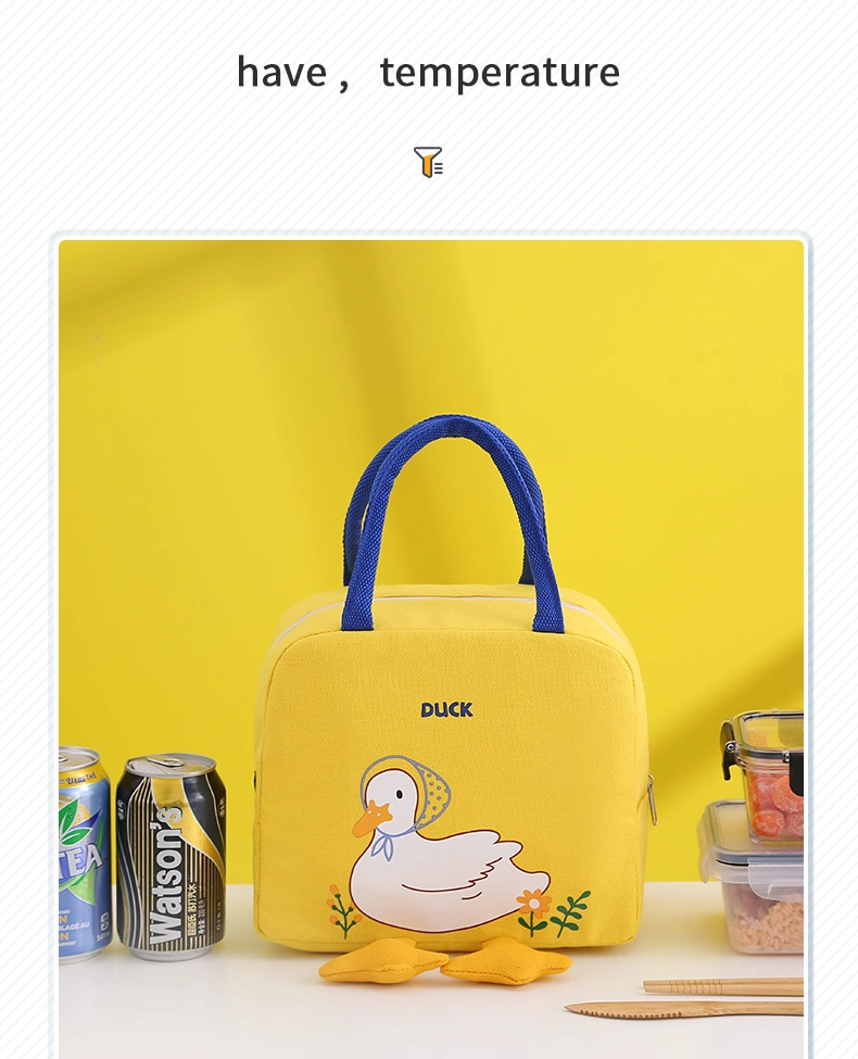 Insulated Small Lunch Bag School Kids Keep Warm Fresh Bag Picnic Cooler Breast Milk Picnic Food Lunch Food Cooler Bag