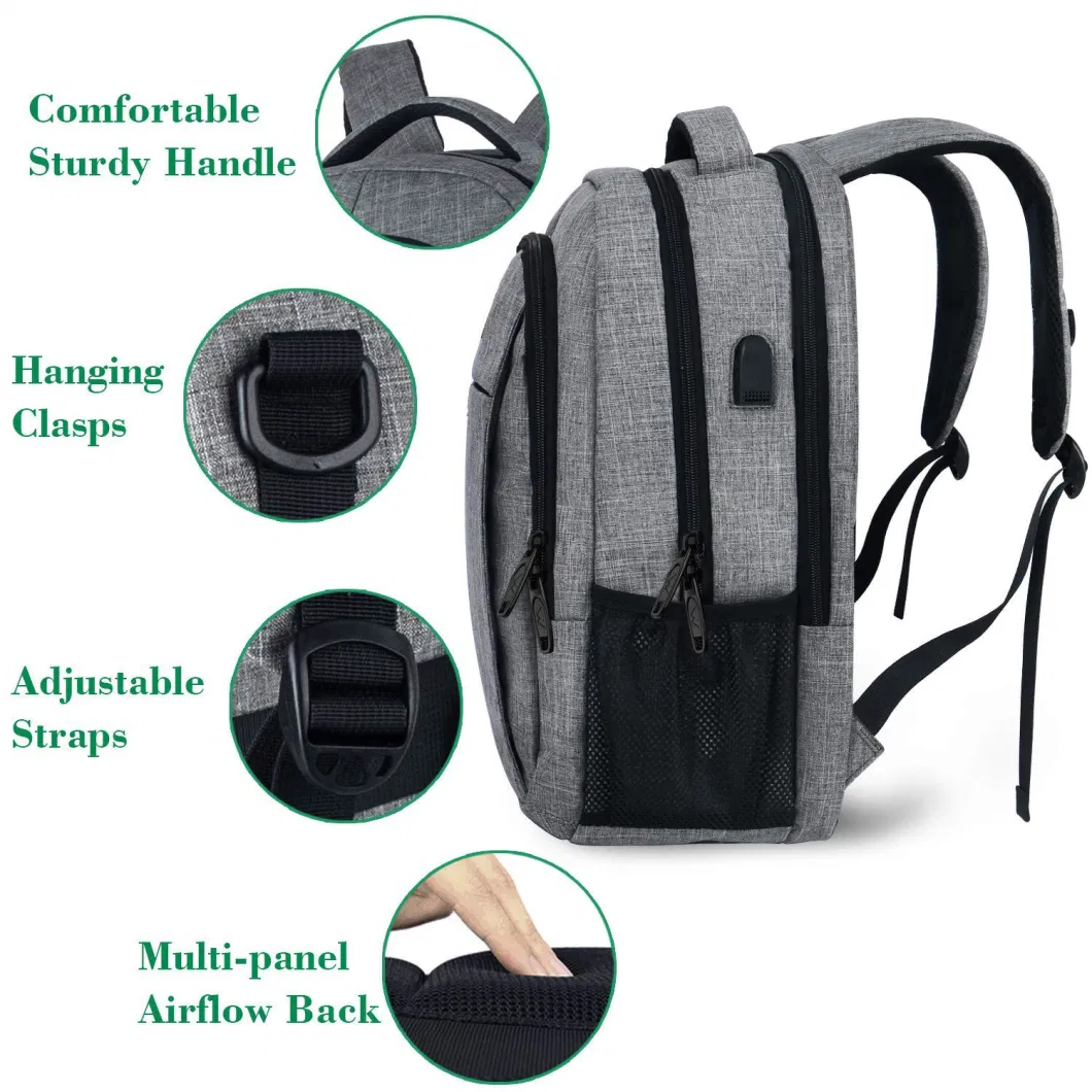 Fashion Business School Sport Computer Laptop Bag Travel Backpack
