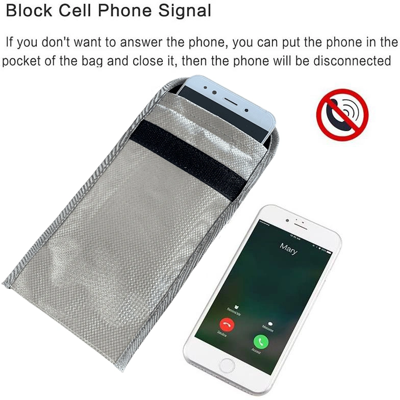 Faraday Wallet Phone Signal Blocking Bag Anti Radiation Phone Bag