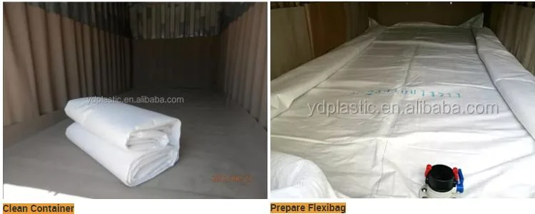 Food Grade 24000L China Flexitanks for Transport Wine, Oil Flexi-Bags Used for Juice