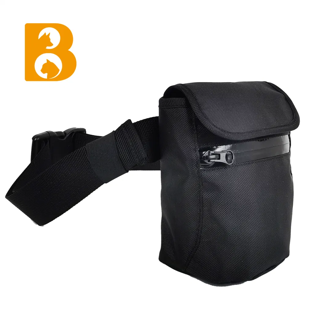 Adjustable Waterproof Magnetic Button Dog Waist Training Pouch Easily Carrier Multi-Functional Walking Travel Running Belt Bag Dispenser