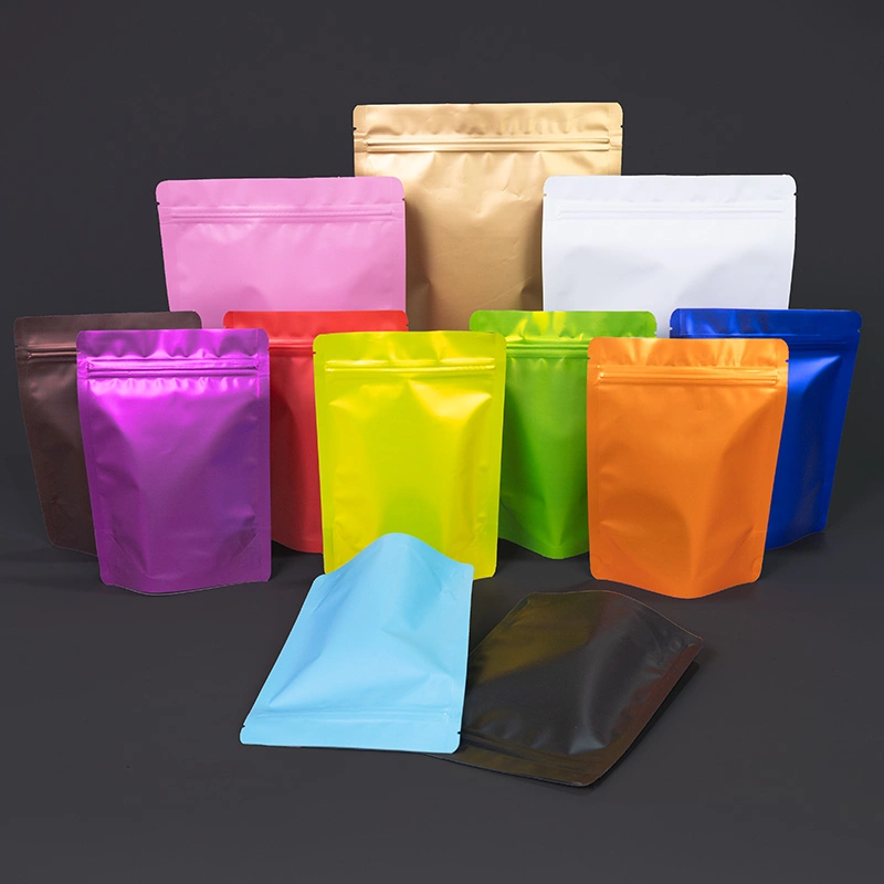 Tobacco Rice Food in Plastic Packing Bag