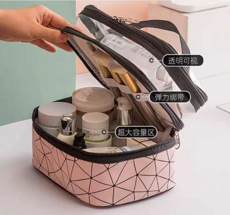 MD2379 Designer Fashion Ladies Cosmetic Bag Wholesale Makeup Storage Handbag