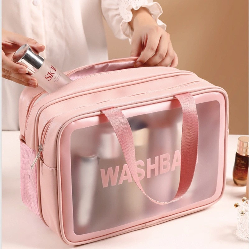 Makeup Portable Handle Women Large Capacity Ins Style Storage Bag Gift