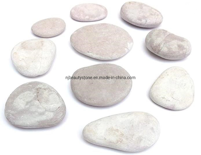 Hot Selling Natural Rune Stone Engraved Characters Writing Symbols Engraving Polished Rolling Stone Blessings