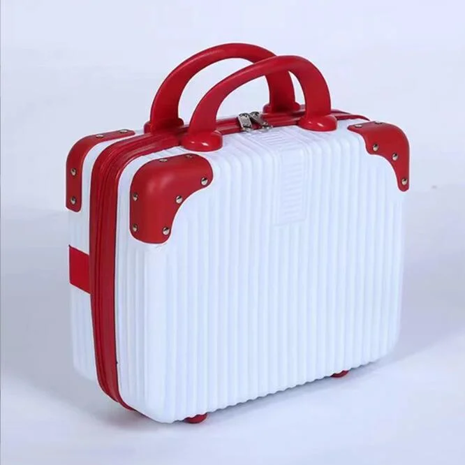 14inch Cute Travel Makeup Case ABS Lady Women Cosmetic Hard Case