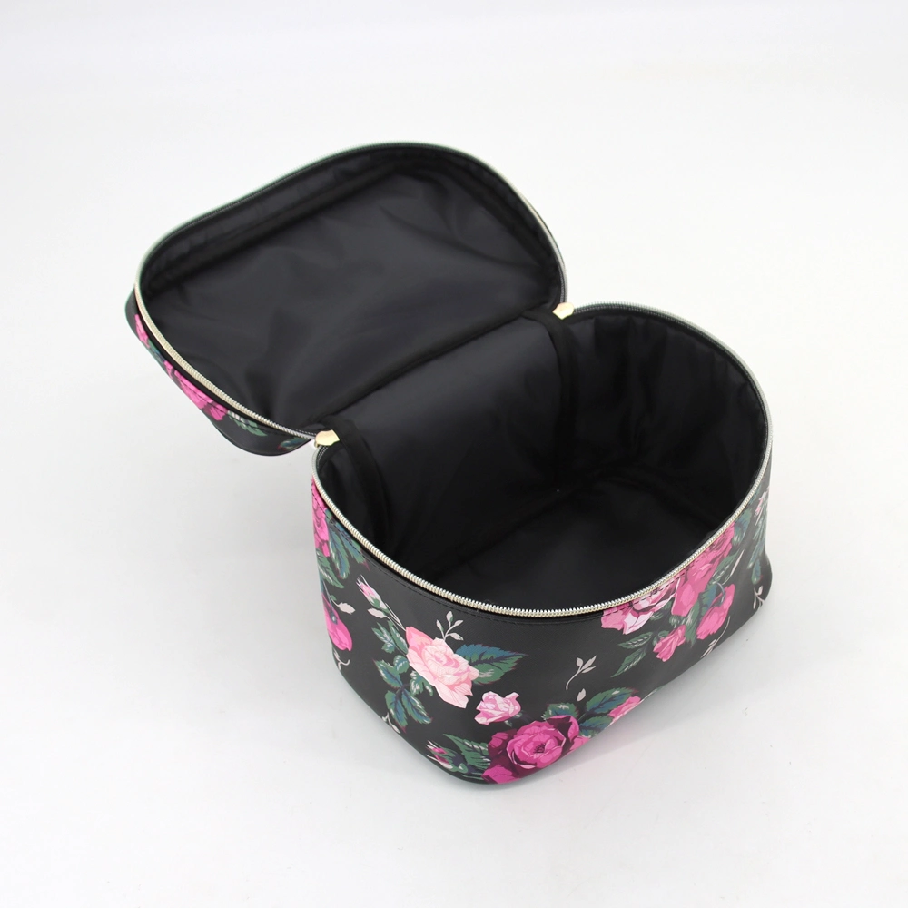 Osmetic Bag Customize Printing Toiletry Travel Makeup Organizer Women Vintage Style Bag