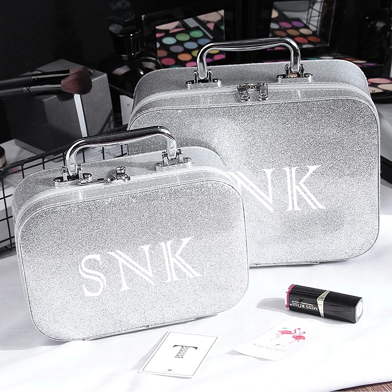 Christmas Portable Luxury Ladies Pink Travel Waterproof Makeup Cosmetic Bag Case