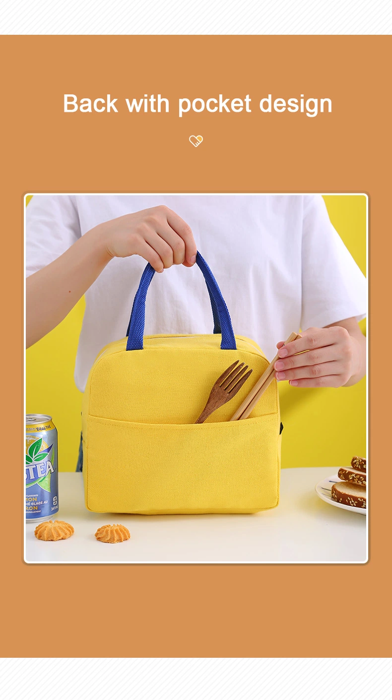 Insulated Small Lunch Bag School Kids Keep Warm Fresh Bag Picnic Cooler Breast Milk Picnic Food Lunch Food Cooler Bag