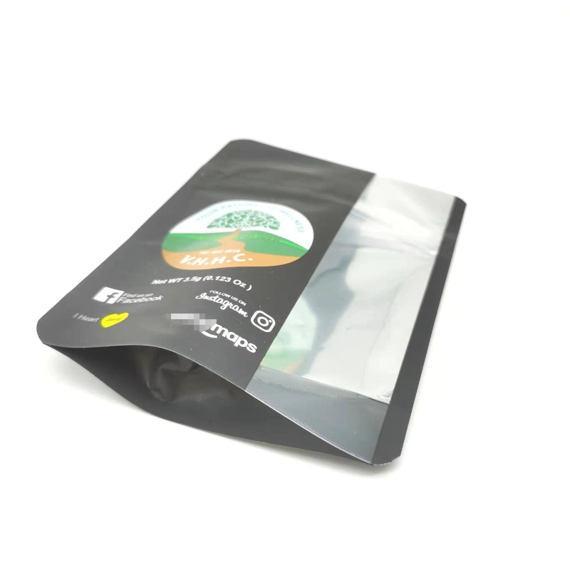 Printed Zip Lock Mylar Packaging Plastic Bags for Smoking Blunt Cigar Wraps and Tobacco