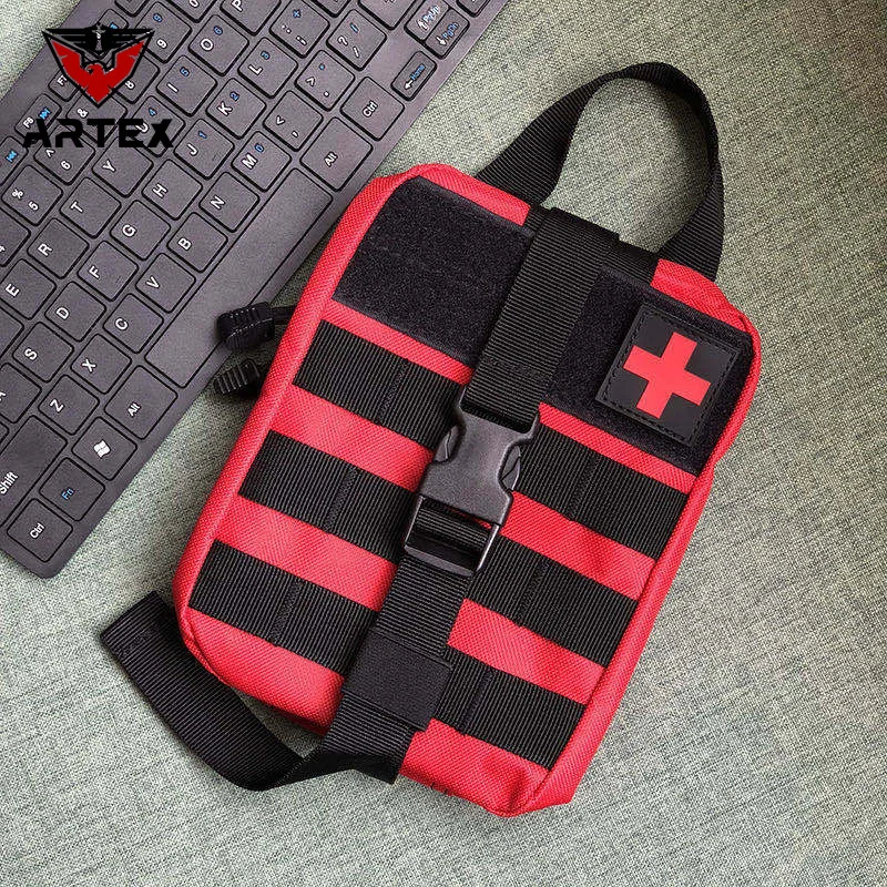 EDC Pouch Camping First Aid Tear off First Aid EMT Tactical Medical Bag