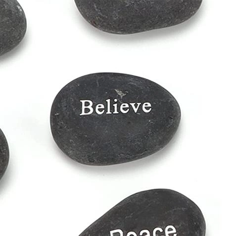 Black Natural Cabochons Flatback Rune Stones Set with Alphabet Lettering Healing Crystal Meditation Divination