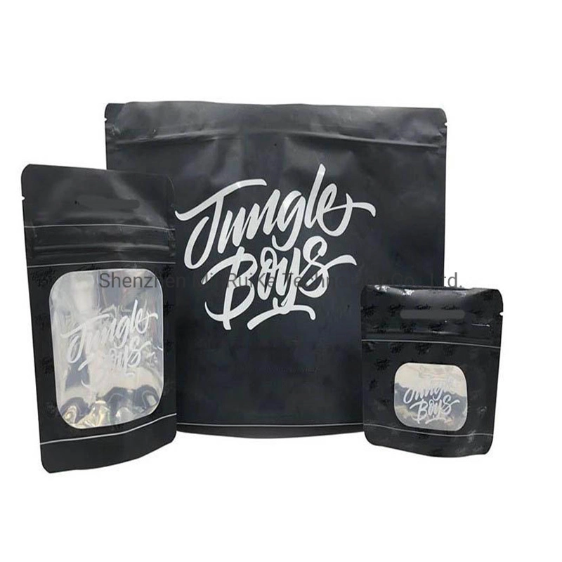Jungle Boys Zip Lock Bag Mylar Bag Aluminum Retail Zip Lock Child Proof Shatter Packaging Baggies Factory Bags for Dry Herb Flower