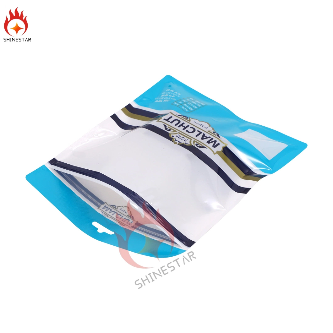 Zipper Plastic Packaging Bag for Underwear Clothes Garment Mask