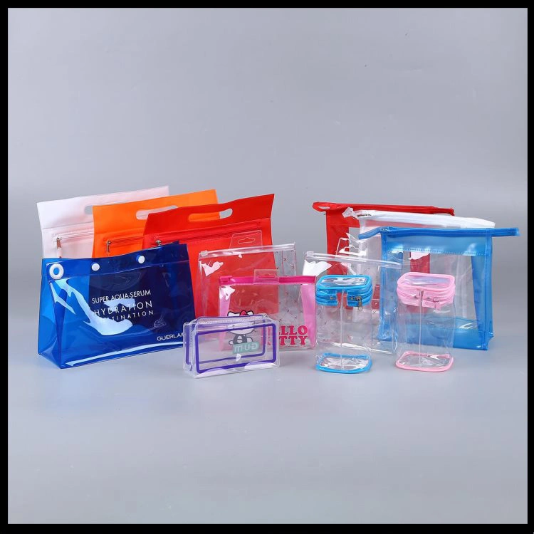 Clear PVC Packing Bag for Cosmetic Set