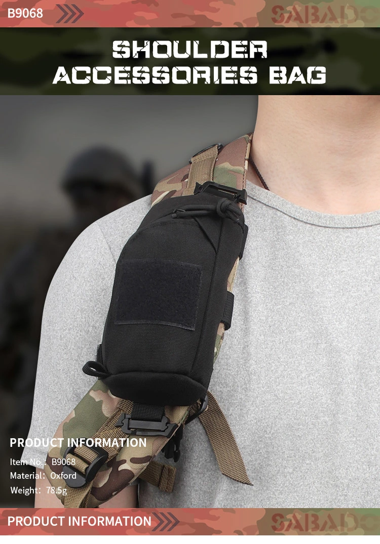Sabado Bestseller Outdoor Shoulder Strap Bag Accessory Pouch 900d Nylon EDC Tactical Sundries Bag Molle Medical Bag