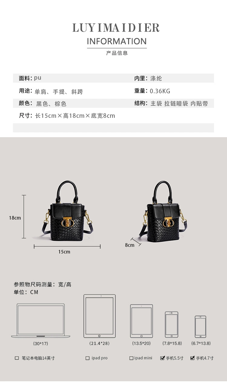 Wholesale Designer Bag, Brand Copy Bagcontracted Classical Brown Brand Deisgnerbag Fahions Key Women&prime; S Short